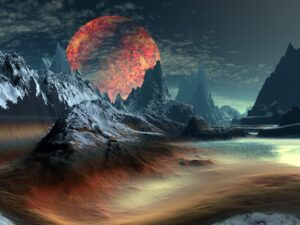 Fototapeta Obca Planeta