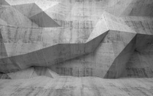 Fototapeta Szara Geometria — wzór 10550