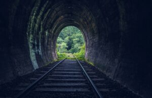 Fototapeta Tunel Kolejowy
