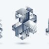 Fototapeta Geometryczna Abstrakcja — wzór 12658
