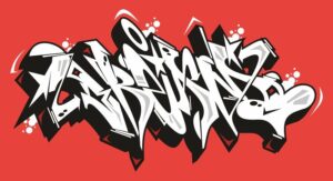 Fototapeta Abstrakcyjne Graffitti