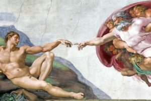 Fototapeta Stworzenie Adama — wzór 12712