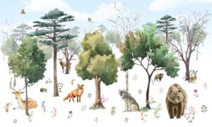 Fototapeta Leśna Fauna