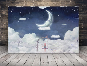 Obrazy Nocna Ilustracja