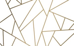 Fototapeta Złota Geometria — wzór 13427