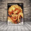 Obraz Marilyn Monroe Znaczek