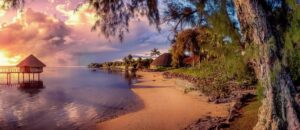 Fototapeta Plaża Tahiti