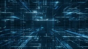 Fototapeta Niebieska Technologia