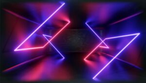 Fototapeta Neonowe Lasery