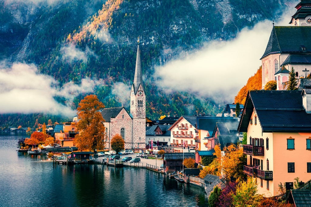 Obraz Widoki Hallstatt