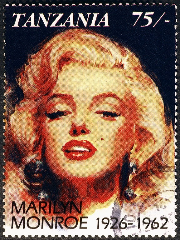 Obraz Marilyn Monroe Znaczek Obraz Marilyn Monroe Znaczek