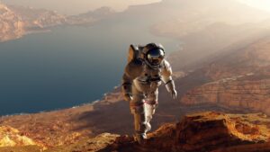 Fototapeta Astronauta