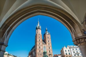 Fototapeta Kościół Mariacki w Krakowie
