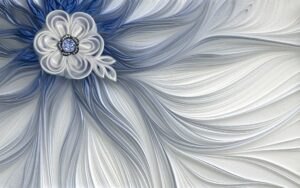 Fototapeta Abstrakcyjny Kwiat