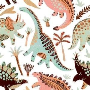 Fototapeta Kreskówkowe Dinozaury