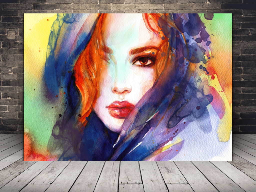 Obraz Portret Kobiety — wzór 2