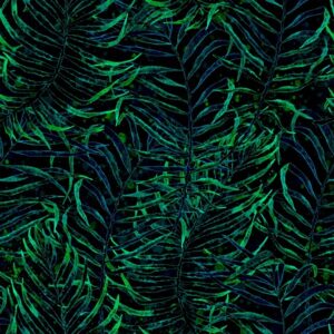 Fototapeta Neonowe Liście Palmowe