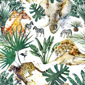 Fototapeta Zwierzęta Safari — wzór 2