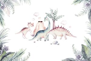 Fototapeta Przyjazne Dinozaury