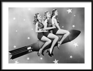 Plakat Latające Trio