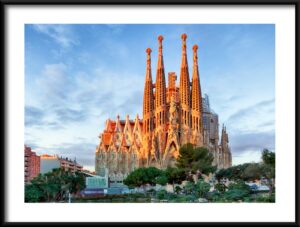 Plakat Sagrada Familia