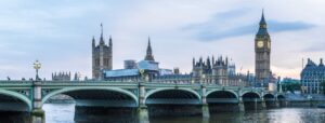 Fototapeta Big Ben po Zachodzie Słońca
