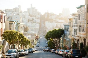 Fototapeta Ulica w San Francisco — wzór 39141