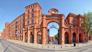 Fototapeta Manufaktura w Łodzi