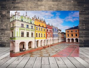 Obraz Zamojskie Kamienice