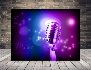 Obraz Music Background