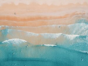 Fototapeta Niebieski Ocean na Filipinach