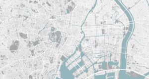 Fototapeta Mapa Miasta