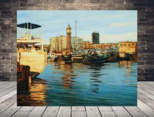 Obraz Port w Barcelonie