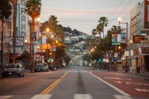 Fototapeta Ulica w San Francisco — wzór 2