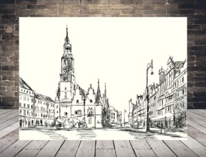 Obraz Wrocławski Szkic