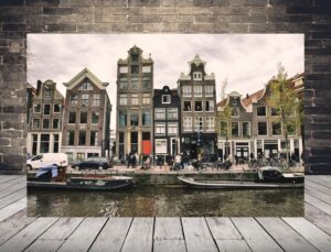 Obraz Pochmurny Amsterdam