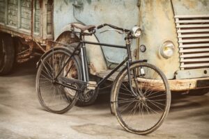 Fototapeta Rower w Stylu Retro