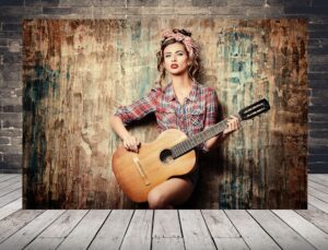 Obraz Ona i Gitara