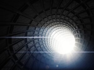 Fototapeta Świetlisty Tunel