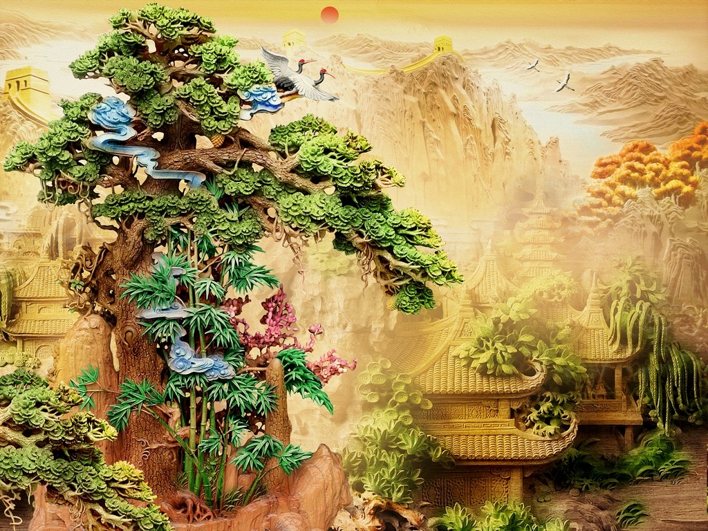 Obraz Drzewko Bonsai Obraz Drzewko Bonsai