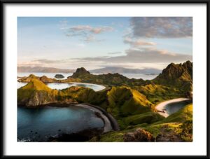 Plakat Wyspy Komodo