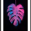 Plakat Neonowy Ananas