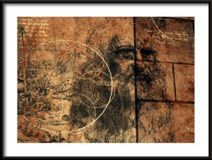 Plakat Geniusz Leonardo