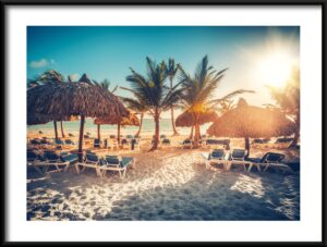 Plakat Rajska Plaża