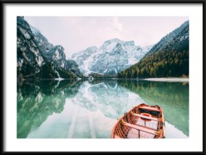 Plakat Jezioro Braies — wzór 42786