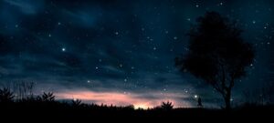 Fototapeta Nocne Niebo — wzór 3