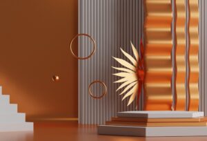 Fototapeta Złota Abstrakcja — wzór 3