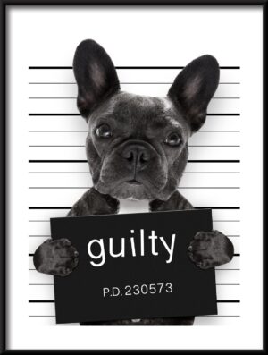 Plakat Guilty