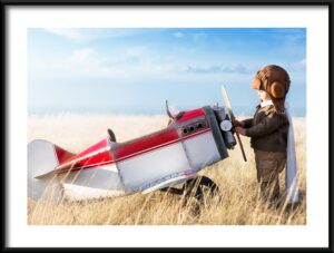 Plakat Mały Pilot