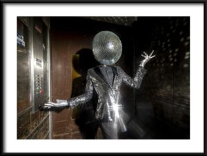 Plakat Kobieta Disco